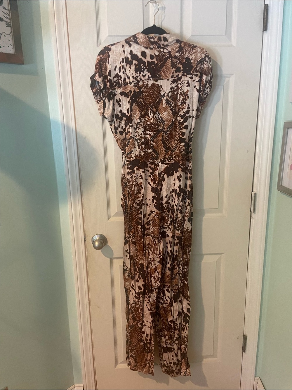 Brown Animal jumpsuit - Picture 1 of 4